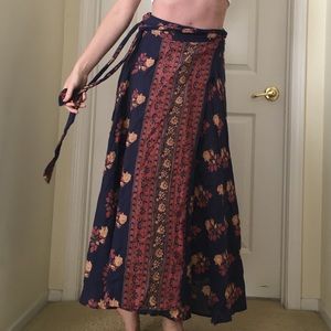 Free People Wrap Skirt